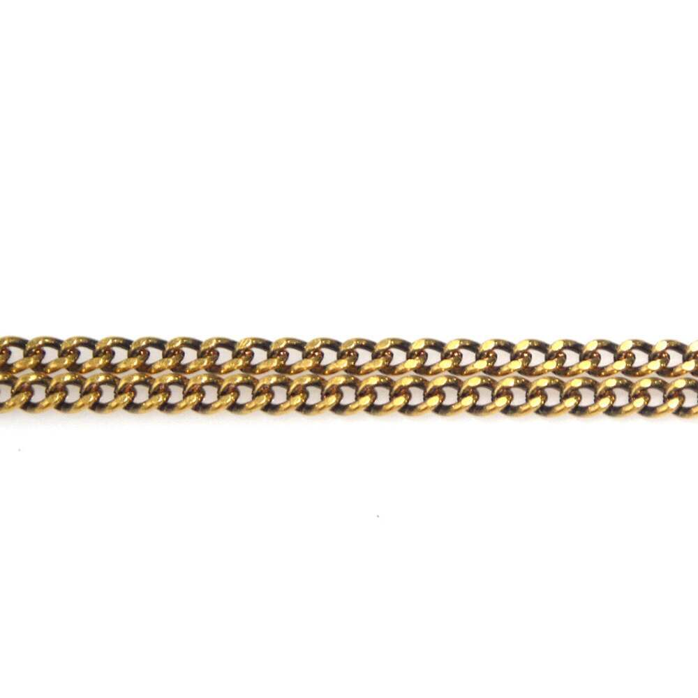 LOUIS VUITTON Gold Necklace - Picture 4 of 10